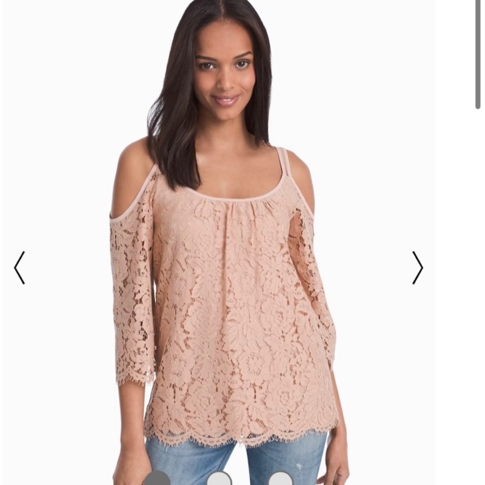 Floral lace top